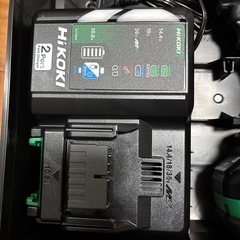 ハイコーキ　新型インパクトドライバー　フルセットの画像