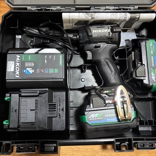 ハイコーキ　新型インパクトドライバー　フルセット