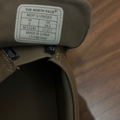 THE NORTH FACE ノースフェイス　スリッポン　の画像