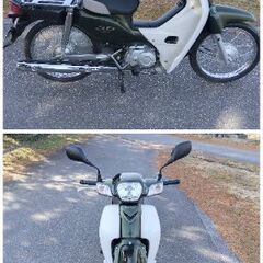 4千キロ 2016年式 スーパーカブ50　AA04 ホンダ インジェクション 燃料計 セルスタート 4速 長野 原付バイクの画像