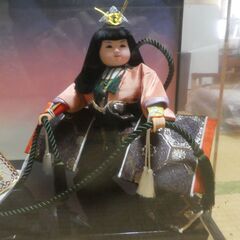 五月人形　【兜曳（京童作）】　の画像