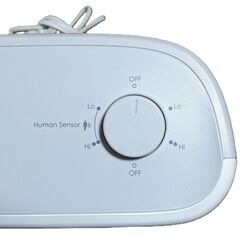 ★人感センサー付きセラミックファンヒーター★ニトリ　2022年製　1000W　ホワイト　NITORIの画像