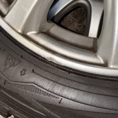 155/65/R13 アルミ＋スタッドレスの画像