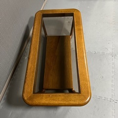 HAMAMOTO ハマモト　センターテーブル　ガラス天板の画像