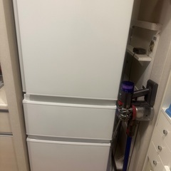 【新品同様！早い者勝ち！応募殺到中！】三菱 冷蔵庫 3ドア  MR-C33K-W形　2025年製 本体80000円　送料12,000円の画像