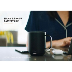 【新品　未使用】ember mug2温度制御スマートマグ2 ブラック(1個)の画像