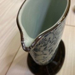 急須としゃもじ入れの画像