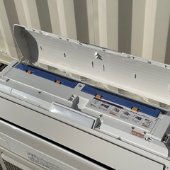 取付け可 ! !◇富士通 エアコン 6畳用 2019年 加熱除菌 お掃除機能 ノクリア100V AS-229CE7 高圧洗浄済み！保証付き ! !の画像