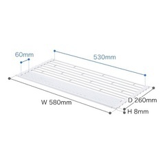 タワー　折りたたみ水切りトレーの画像