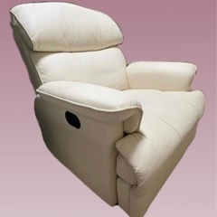 【定価34,990円】リクライニングソファ 1人掛けソファ アイボリーの画像