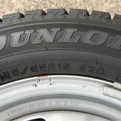 【スタッドレス】15インチ 185/65R15 DUNLOP WINTER MAXXの画像