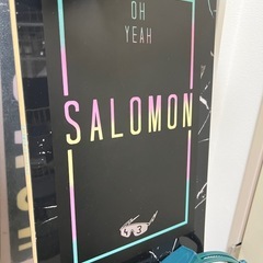 15日まで!!! SALOMONスノーボード板＆ビルディング付きの画像
