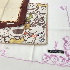 【ハンカチ3点セット】Pinky&Dianne/PEANUTSスヌーピー/YSLの画像