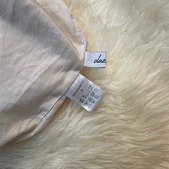 dazzlin（ダズリン） コットンタックボリュームショルダーワンピース　ホワイト　ワンピース　ブラウスの画像