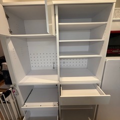 【120幅】食器棚　キッチンボード　レンジボードの画像