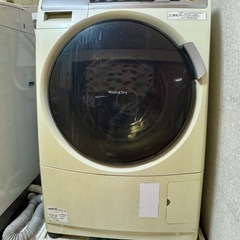 人気コンパクト パナソニック Panasonic マンションの防水パン（60cm×60cm）に収まる 「プチドラム」シリーズ コンパクトなななめ型ドラム式洗濯乾燥機 ななめ型 プチドラム 左開き プチドラム エコナビ搭載 機 エコナビ マンションサイズ NA-VD120L  パナソニック Panasonic ドラム式洗濯乾燥機(6.0kg) 左開き プチドラム エコナビ搭載 の画像