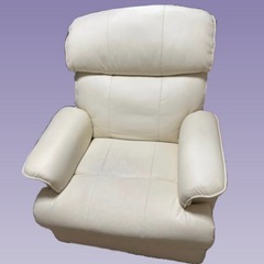 【定価34,990円】リクライニングソファ 1人掛けソファ アイボリーの画像