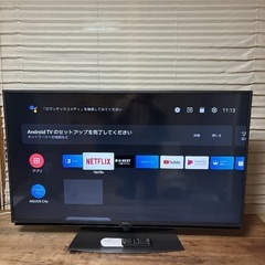 【お値下げOK】SHARP シャープ スマートテレビ 50インチ  4K 4T-C50CL1 2020年製の画像