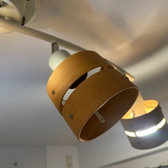 木製　ライトの画像