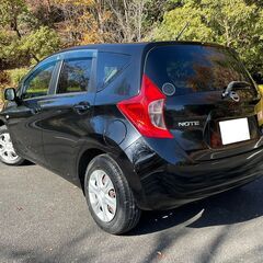 ノート1.2X 距離浅極上車 車検付 Dラー整備車 Dラー下取り車 ナビ フルセグTV バックカメラ ETC コミコミ価格 下取り大歓迎の画像