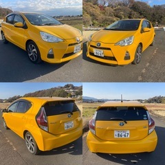 トヨタ アクア車検2年付きの画像