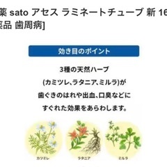 アセス　歯磨き粉　160g 歯周病ケアの画像