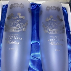 未使用✴︎東京ディズニーシーホテルミラコスタウエディング✴︎ペアグラスの画像