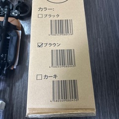 【新品未使用】キッズトラベル　セカンドベビーカー　ブラウンの画像