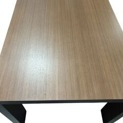 ◯HUKLA フクラ ダイニングテーブル 茶色 ブラウン 型番 SDT002-160の画像