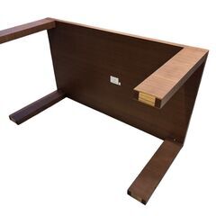 ◯HUKLA フクラ ダイニングテーブル 茶色 ブラウン 型番 SDT002-160の画像