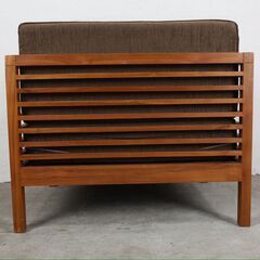 『SCANTEAK』スキャンティーク VILA ヴィラ シングルソファ ラウンジソファ ローチェア 1P 1シーター ソファ チェア 椅子 イス RWso97の画像