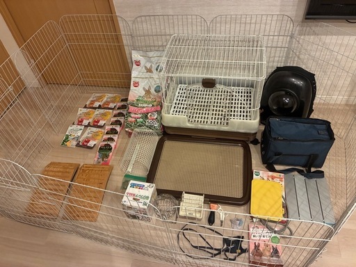 うさぎ　飼育セット