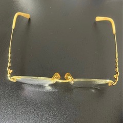 K18 FENDI メガネフレームの画像