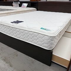 【愛品館 江戸川店 】 引き出し付き ダブルベッド LT-300 FranceBed（フランスベッド）の画像