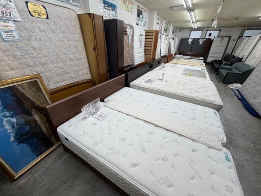 【愛品館 江戸川店 】 引き出し付き ダブルベッド LT-300 FranceBed（フランスベッド）