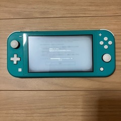 【美品、動作良好】switch  lite  ターコイズ   本体の画像