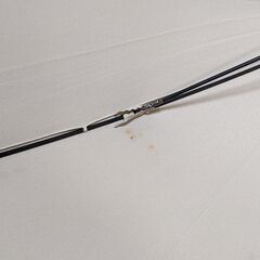 雨傘 長傘 灰色の画像