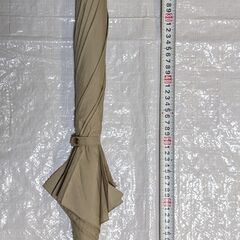 雨傘 長傘 灰色の画像