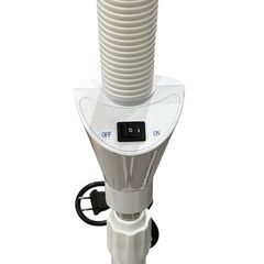 【⭐️全額返金保証⭐️】◯LED拡大鏡スタンドライト サイズ:最長143cmの画像