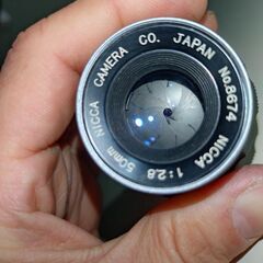 NICCA 50mm f2.8 NICCA CAMERA の画像