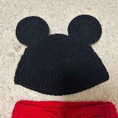 ⭐美品⭐ ミッキー  ニューボーンフォト月齢フォト  新生児 乳児 コスプレ ベビーの画像