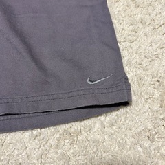 ⭐NIKE⭐ レディース ショートパンツ 短パン 刺繍 グレー Mサイズの画像