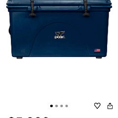 (未使用) ORCA オルカ クーラーボックス 140 Quart Charcoal 大容量 ハード 保冷 キャンプ 釣りの画像