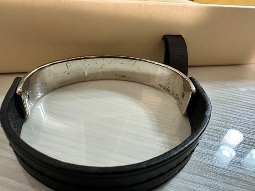 ルイヴィトン　レザーブレスレット