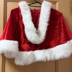 クリスマスポンチョの画像