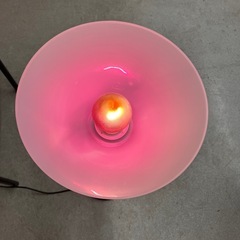 12/25まで店頭商品一部を除き半額クリスマスSALE!!開催中　サ2512-104 フロアスタンドライト 上向き ホワイト キズ汚れ有りの画像