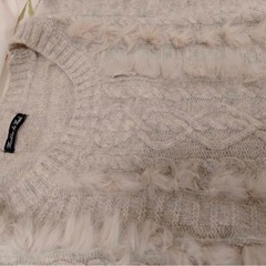 【12/23まで】【M】秋冬ニットワンピ 2点セットの画像