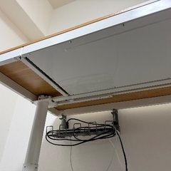 PYKES PEAK パイクスピーク 電動昇降デスク 120cm×60cm 引き出し付きの画像