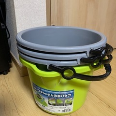 バケツ4個(7.5〜8リットル)の画像