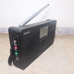 🍎アイワ ワールドバンドラジオ パールブラック AR-MDS25の画像